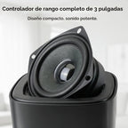 Altavoces pasivos para estantería Saiyin, necesita amplificador o receptor para funcionar