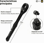 Klein Tools 65400 KNECT - Juego de llaves de vaso de paso de 15 piezas, juego de impacto SAE con funda MODbox, enchufes, brocas, accesorios y adaptador de unidad de 3/8 pulgadas
