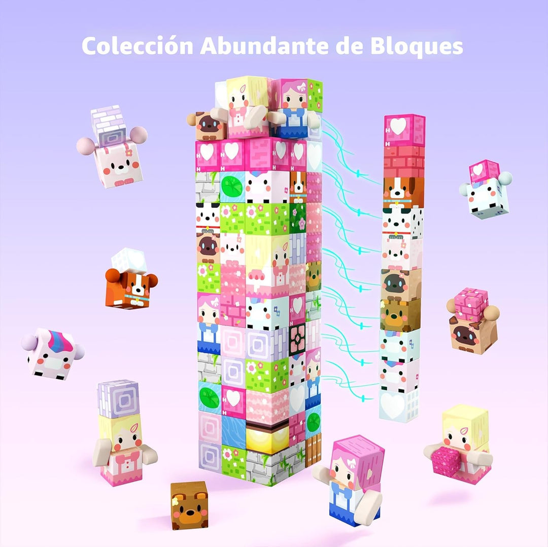 GobiDex 100 piezas bloques magnéticos juguetes de construcción para...