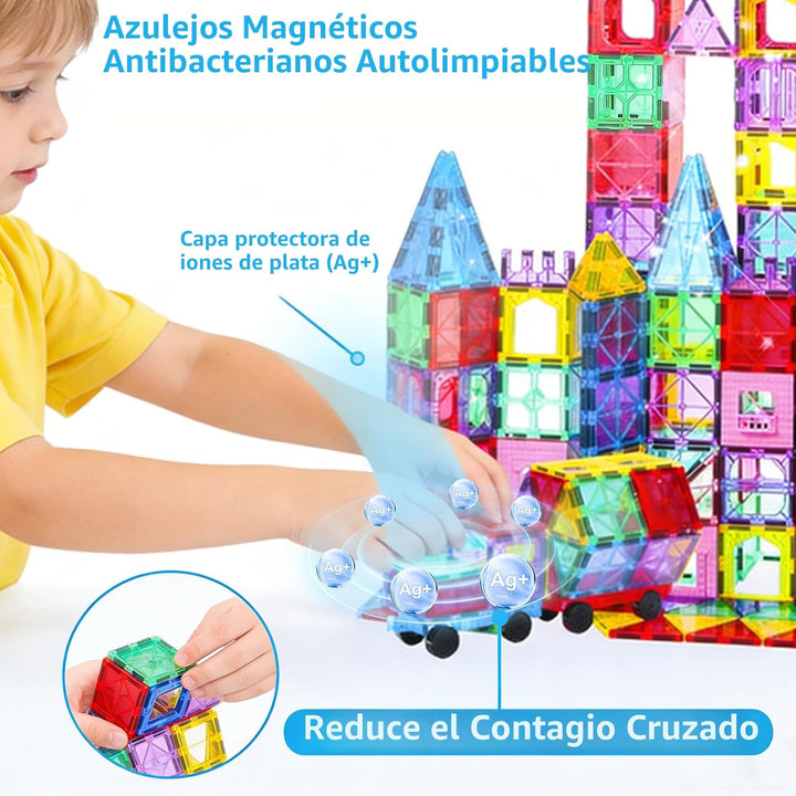 HAPPYMATY Azulejos magnéticos antibacterianos mejorados \u2013 106...