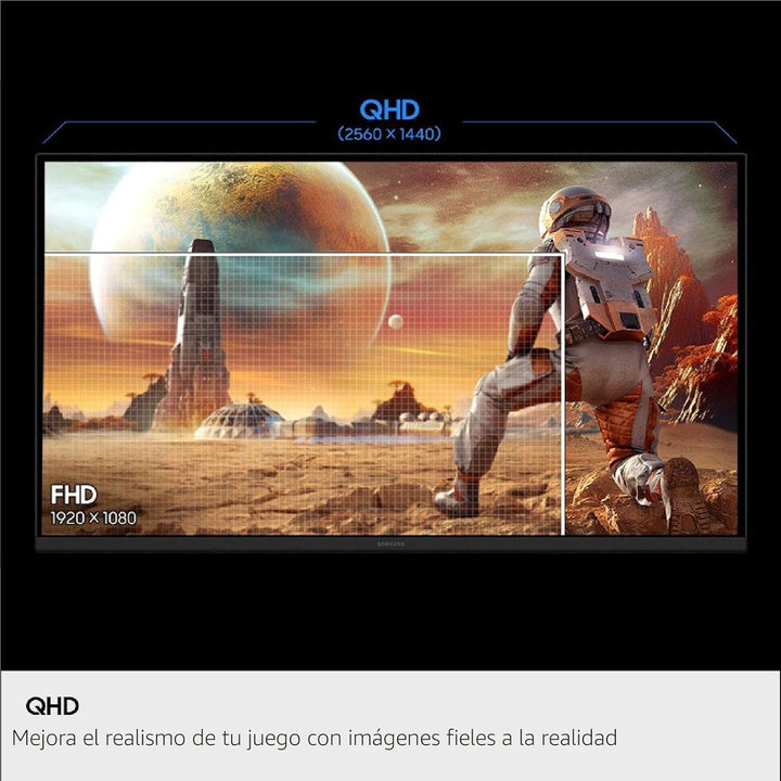 Samsung Odyssey G5 (G50F) Series QHD Monitor para juegos de 27"...