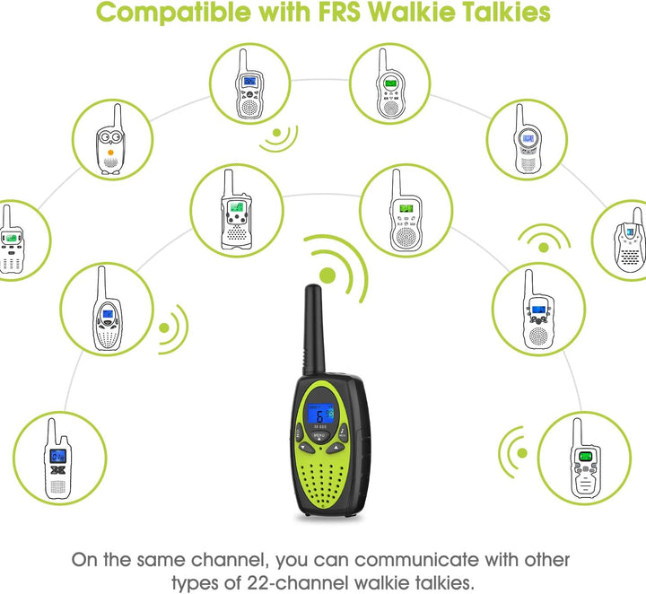 Topsung Walkie Talkies de largo alcance, radio bidireccional M880 F...