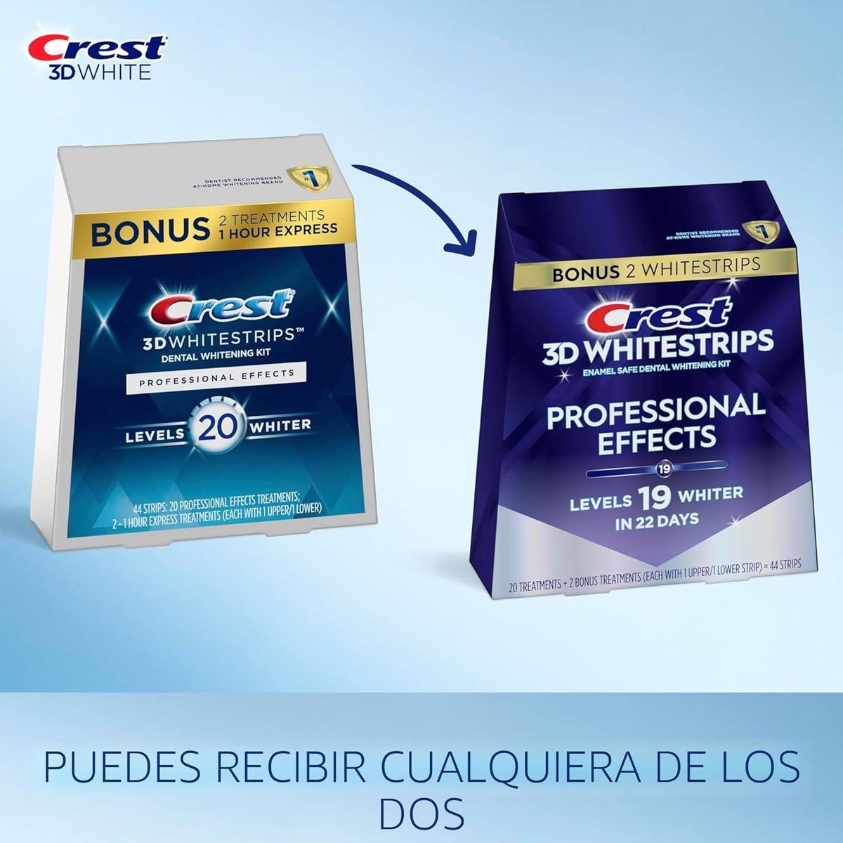 Crest 3D Whitestrips Efectos Profesionales \u2013 Kit de Blanqueami...