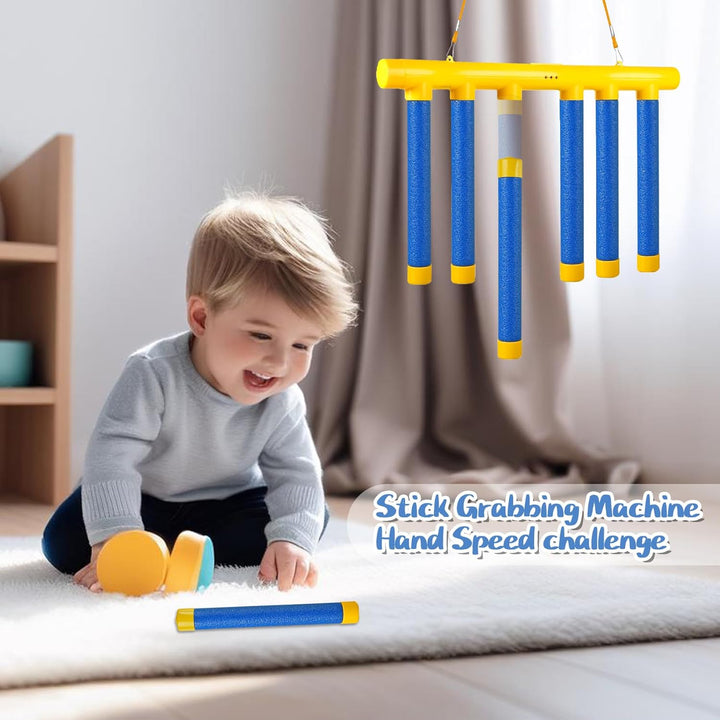Reflex Drop Sticks Challenge Game - 3 Modos de Velocidad Ajustables...