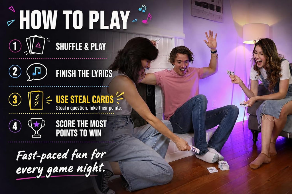 Pop, Hip Hop, R&B, Rock & Punk de los 90 y 2000 Terminan las letras Juegos