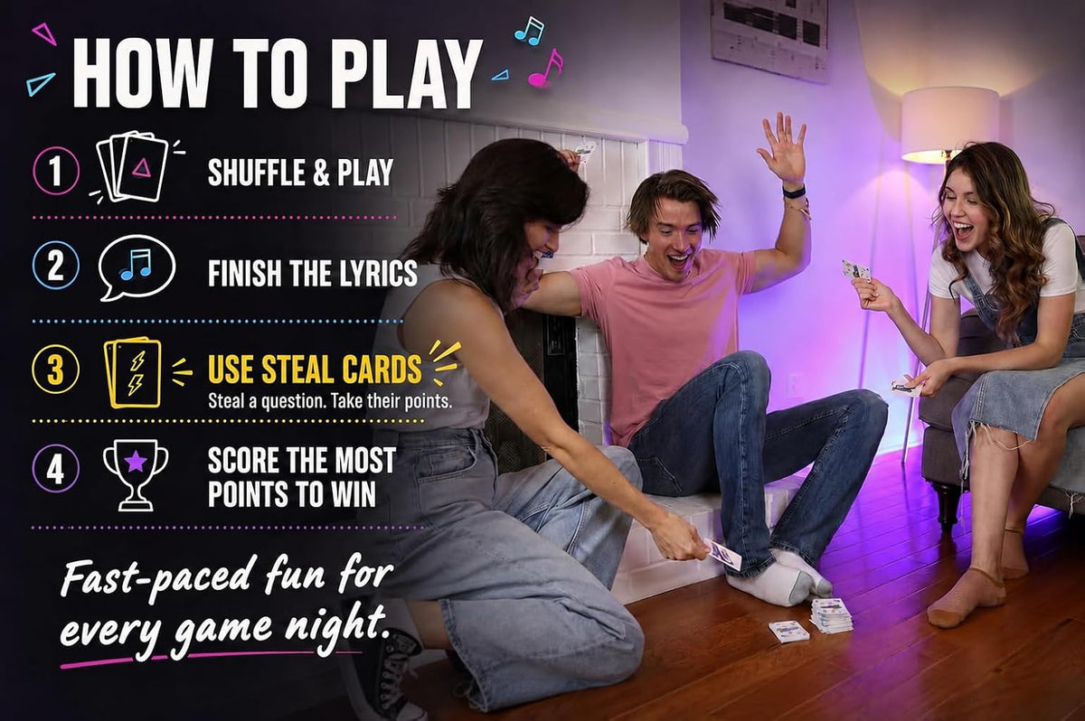 Pop, Hip Hop, R&B, Rock & Punk de los 90 y 2000 Terminan las letras Juegos