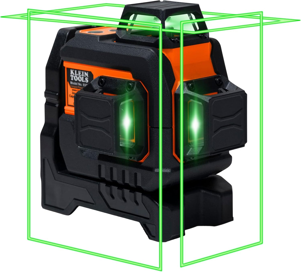 Klein Tools Nivel láser autonivelante compacto 93CPLG, 100 pies