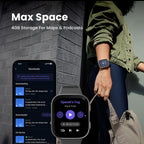 Amazfit Reloj inteligente Bip Max, pantalla AMOLED de 2.07", GPS, iOS