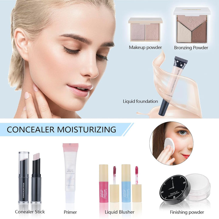 Kits de maquillaje para niñas y adolescentes, set de regalo de maqu...