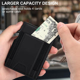 Cartera para hombre con tarjetero delgado desplegable para 9 a 13 t...