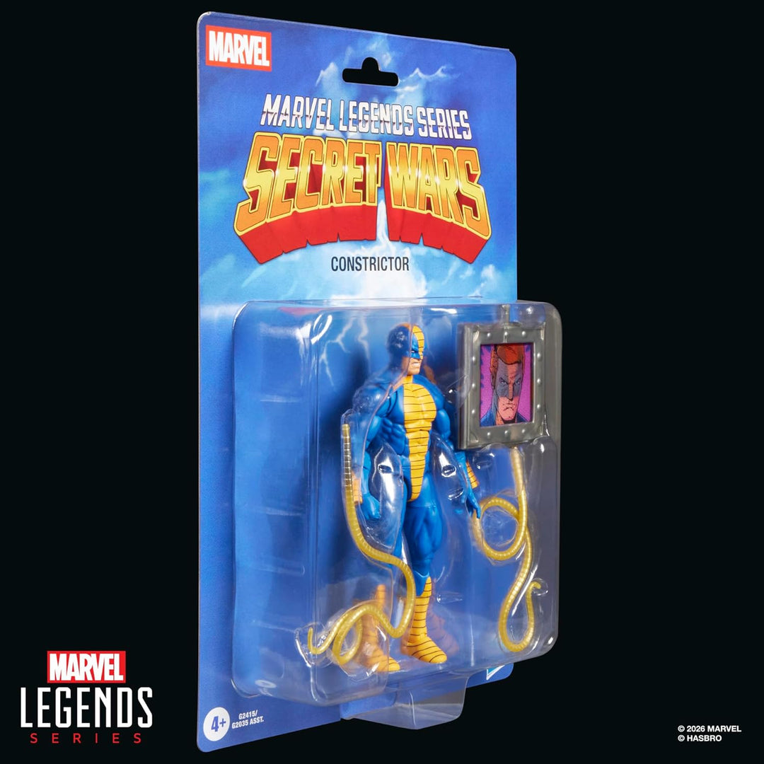 Marvel Legends Series Secret Wars Constrictor, Retro Comics Figura...