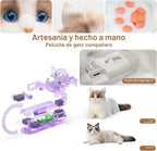 Chongker Animal de peluche interactivo de gato robot de 24.8 pulgadas para