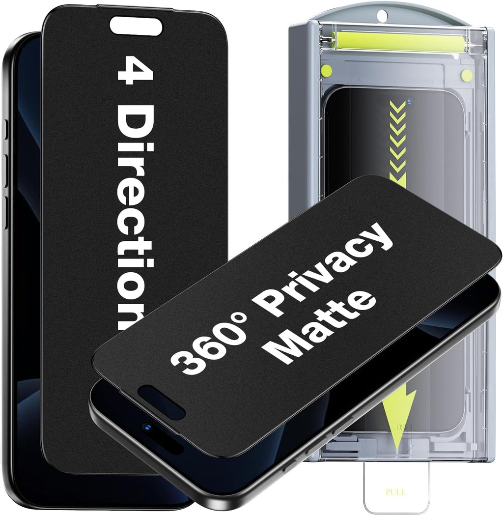 WSKEN Protector de pantalla de privacidad mate para iPhone 18 Pro Max