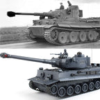BEAURE Rc Tanks, 1:28 WW2 - Juguetes de tanque del ejército alemán de tigre