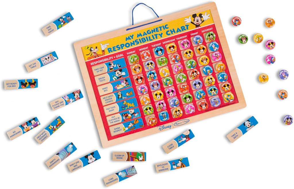 Mi gráfico magnético de responsabilidad Melissa & Doug Disney Mickey Mouse Clubhouse