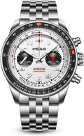SEA-GULL Relojes mecánicos para hombre, reloj de pulsera automático para hombre, serie Horizon cronógrafo de aleación de titanio, Seagull ST19, luminoso, 1073