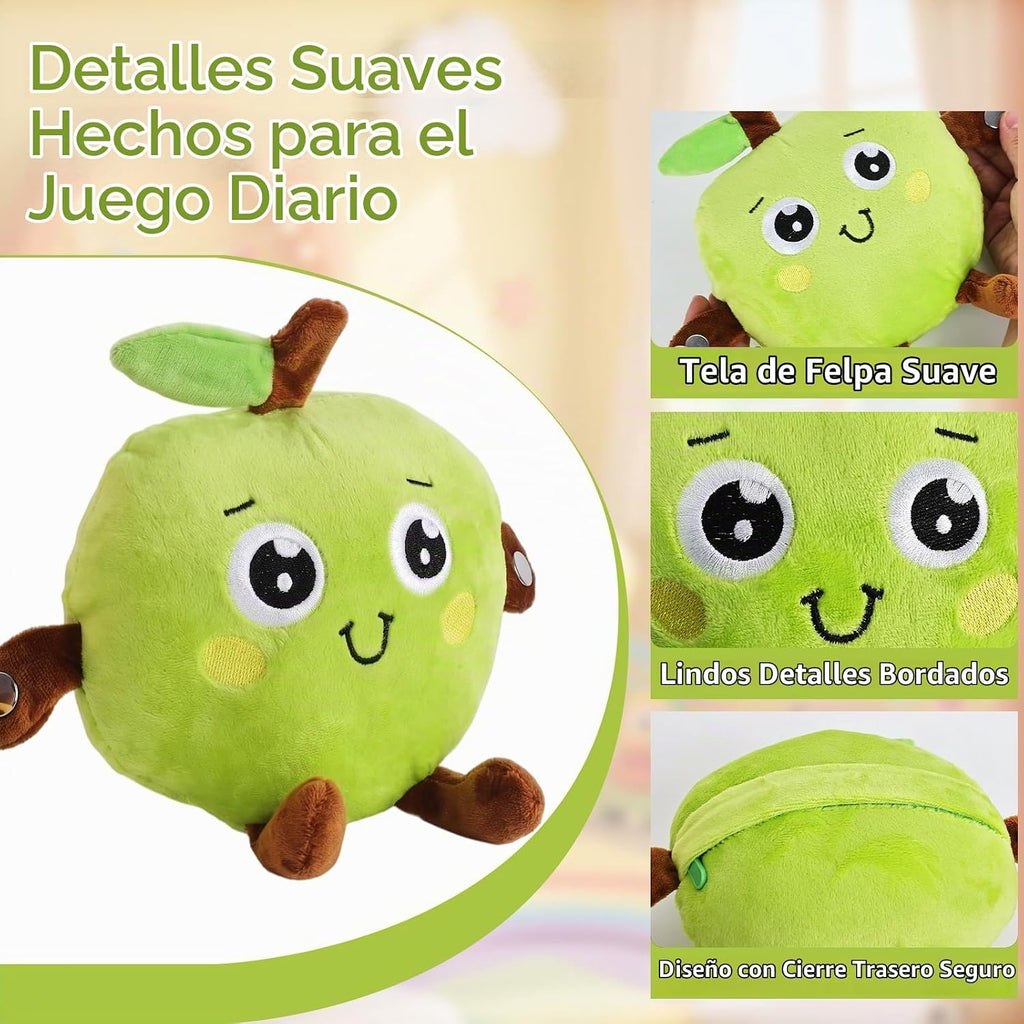 Juguete de peluche interactivo de la música, juguete sensorial