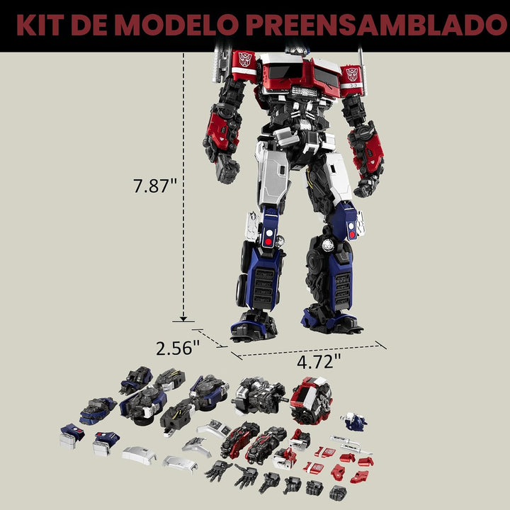 YOLOPARK Optimus Prime Transformers Toys Rise of The Beasts Figuras...