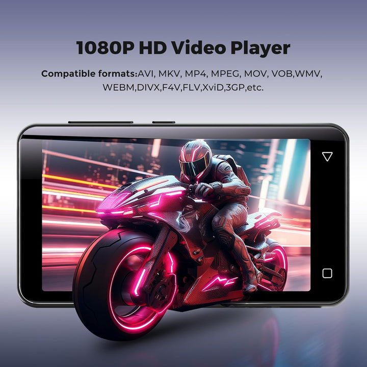 Reproductor de MP3 de 160 GB con Bluetooth y WiFi, reproductor de m...