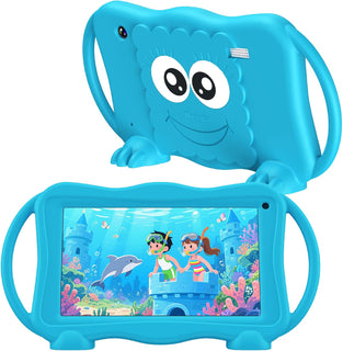 Trayoo Tableta infantil de 7 pulgadas para niños de 3 a 12 años, ta...