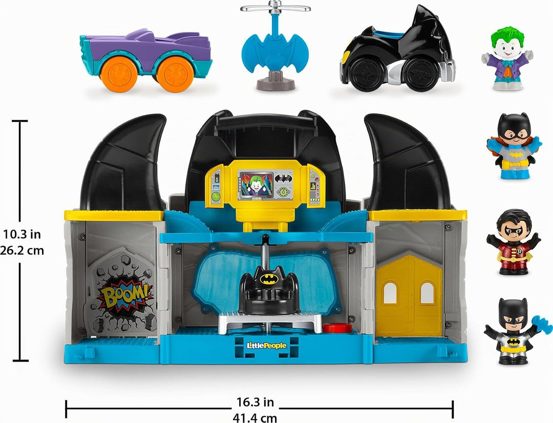 DC Super Friends Fisher-Price Little People Juego de juguete para n...