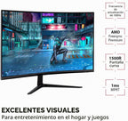 ViewSonic VX3218-PC-MHD Monitor curvo para juegos de 32 pulgadas 10...