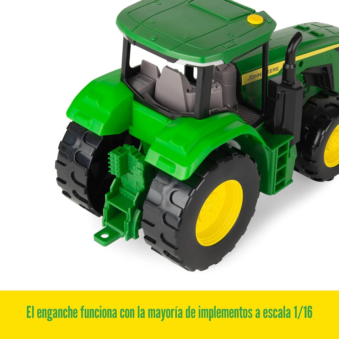TOMY John Deere - Tractor de juguete con luces y sonidos - Tractor...