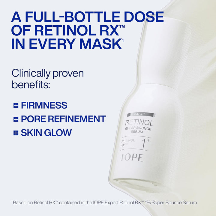 IOPE Expert Retinol RX 1% Super Bounce Serum - Suero facial antienv...