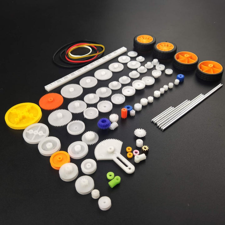 EUDAX Kit de paquete de engranajes de plástico de 82