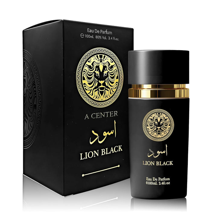 A CENTER Colonia para hombre Eau De Parfume Spray Natural León Negr...