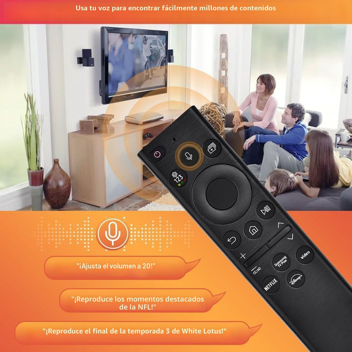 para reemplazo remoto de TV Samsung, para Samsung 2019-2024 Control...