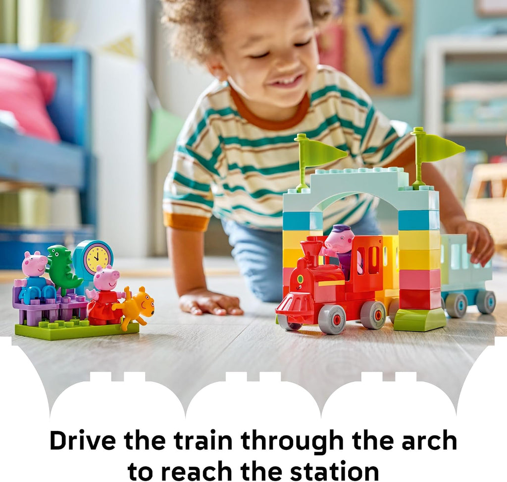 LEGO DUPLO Peppa Pig Tren Paseo con Grandpa Pig 10466