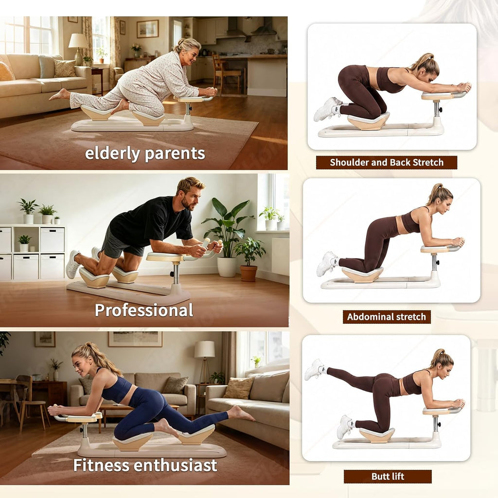 Twist Crawler V2, entrenador de torsión y estiramiento de columna vertebral, dispositivo de giro de cintura central para gimnasio en casa, estiramiento de cuerpo completo y entrenamiento abdominal