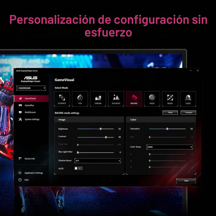 ASUS ROG Strix - Monitor para juegos USB-C HDR400 de 24.5 pulgadas...