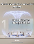 Dreo Ventiladores inteligentes para dormitorio, ventilador oscilant...