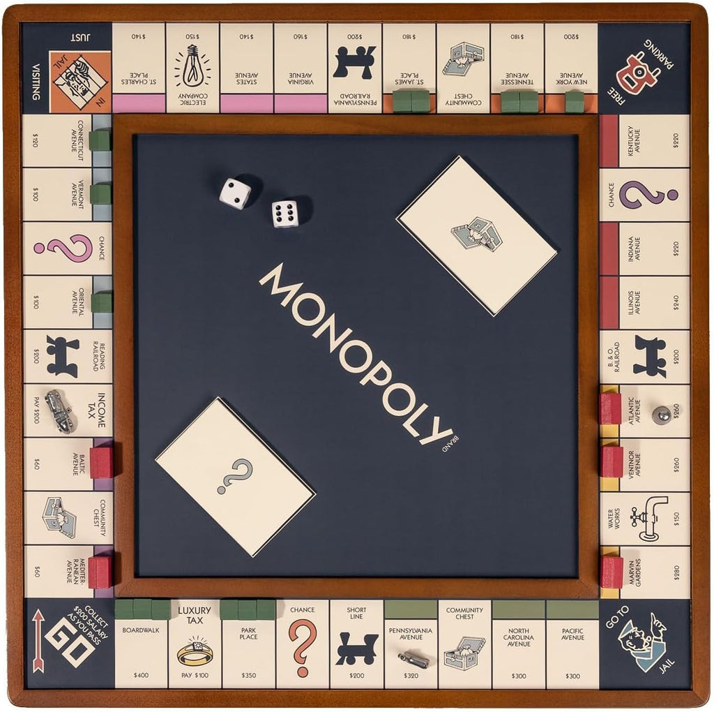 WS Game Company Monopoly, Sorry! y Mancala Premium 3 en 1 Juego de mesa