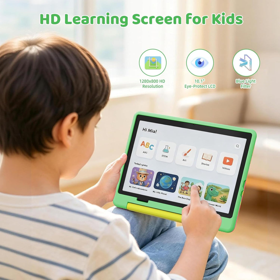 Gleeso Tablet para niños Android 16, 24 GB RAM 64 GB ROM Tablet par...