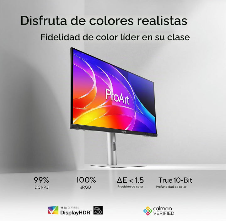 ASUS ProArt Display Monitor profesional OLED USB-C de 27 pulgadas 4...