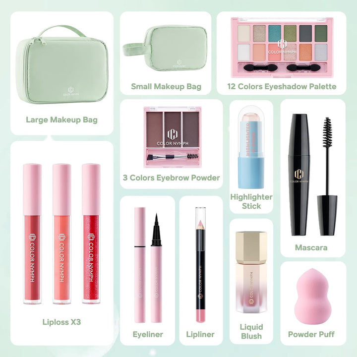 Color Nymph Juegos de maquillaje para mujeres, adolescentes y niñas...