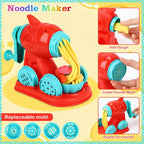 Set 3 en 1 de Masa de Jugar, 24 Colores de Herramientas de Cocina para Niños de 3 a 8 Años