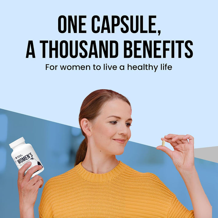 Wound Care Plus Multivitamínico para mujer, complejo completo de vi...