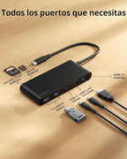 Belkin, AVC023ttBK-BX, hub USB de 7 puertos, alimentado