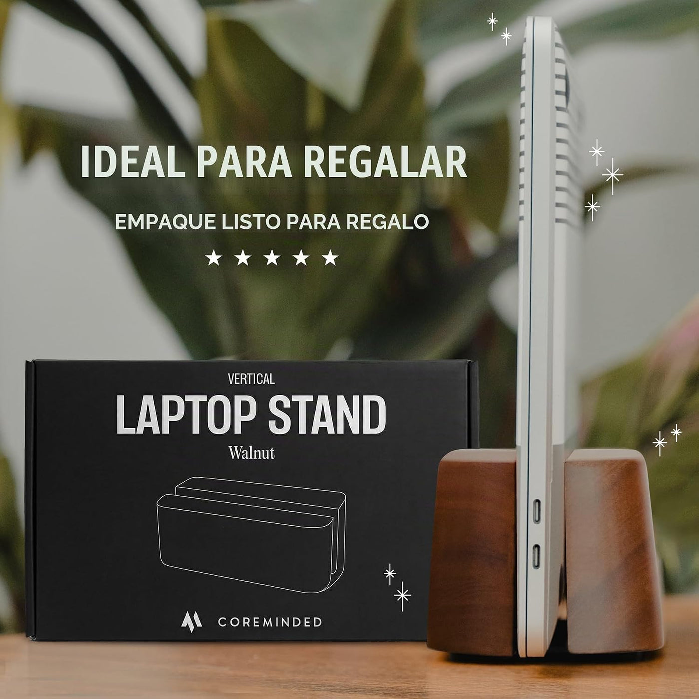 COREMINDED Soporte Vertical Ajustable para Laptop Portátil para Esc...