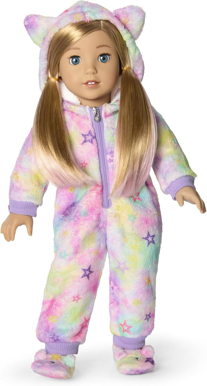 American Girl Summer\u2019s Stars &amp; Snuggles Pijamas para muñec...