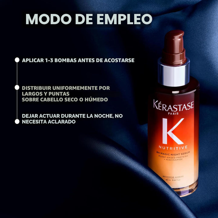 Kerastase Nutritive 8H Magic Night Serum - Tratamiento nocturno par...