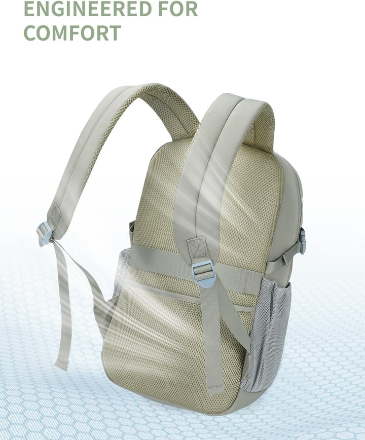 ECOHUB Mochilas para laptop de 17 pulgadas con compartimento para l...