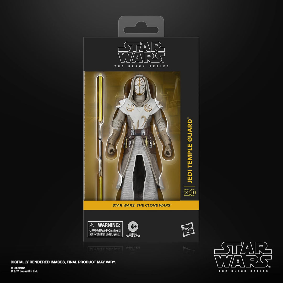 STAR WARS The Black Series Jedi Temple Guard, The Clone Wars - Figu...