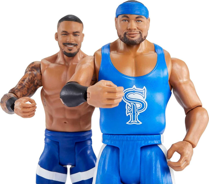 Mattel WWE Championship Showdown - Juego de 2 figuras de acción y a...
