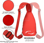 Bandolera cruzada con cable USB para senderismo, acampar y viajes al aire libre, para mujeres y hombres
