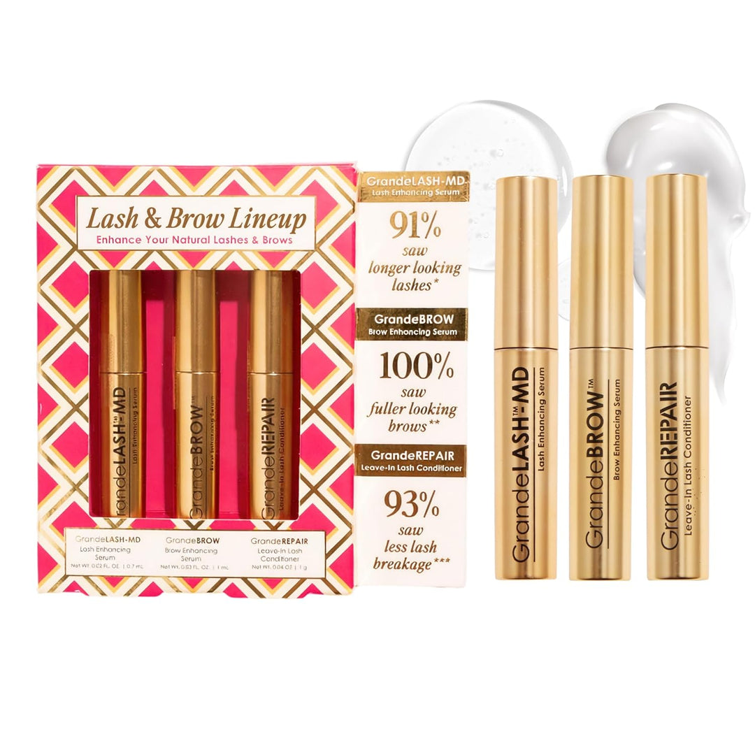 Grande Cosmetics Mini línea de pestañas y cejas: GrandeLASH-MD, Gra...